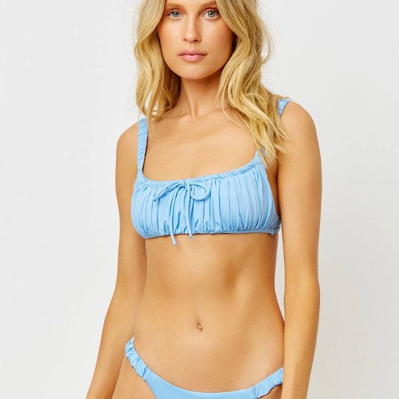Frankie's Bikinis Other - Frankie's Greta Ruched Bikini Top
